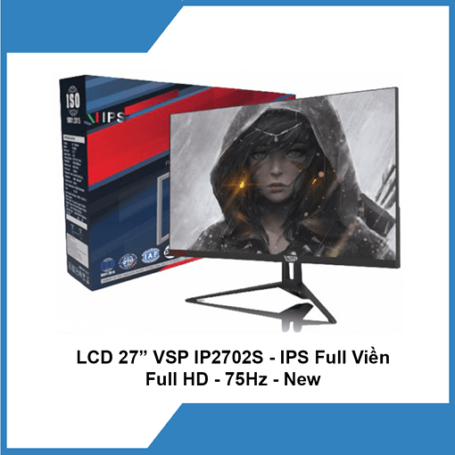 Vsp Lcd 27in Vsp Ip2702s Ips Full Viền Full Hd 75hz New