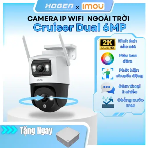 Camera IPC-S7XP-6M0WED (Cruiser Dual 6MP)