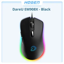 Chuột Gaming DAREU EM908X – OPTICAL sw (RGB, BRAVO sensor)