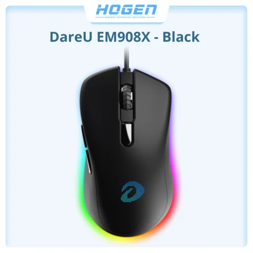Chuột Gaming DAREU EM908X – OPTICAL sw (RGB, BRAVO sensor)