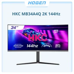 Màn hình HKC MB34A4Q (34″/ UWQHD/ VA/ cong 1500R/ 144Hz/ 1ms)
