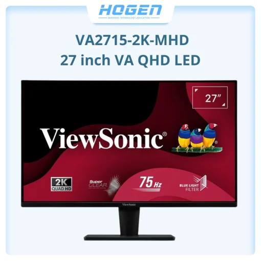 Màn hình ViewSonic VA2715-2K-MHD (27″/ VA/ QHD/ 75Hz)