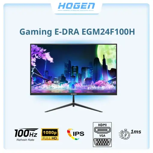 Màn hình Gaming E-DRA EGM24F100H (23.8 inch – IPS – FHD – 100Hz – 1ms)