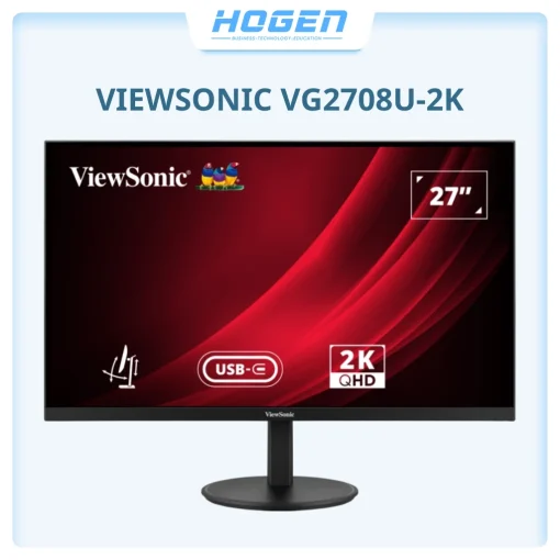 Màn Hình ViewSonic VG2708U-2K (27 inch – IPS – 2K – 75Hz – 4ms – USB-C – Speaker)